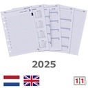 Agendavulling 2027 Kalpa A5 1dag/1pagina