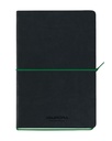 Notitieboek Aurora Tesoro A5 192blz lijn 80gr groen