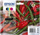 Inktcartridge Epson 503XL T09R64 zwart + 3 kleuren