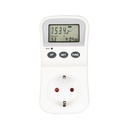 Energiekostenmeter Hama digitaal voor in stopcontact met lcd display,