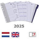 Agendavulling 2027 Kalpa Personal jaardoos 7dagen/2pagina's