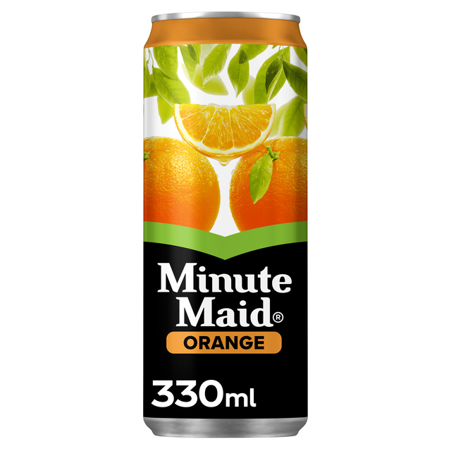 Frisdrank Minute Maid orange nectar blik 330ml