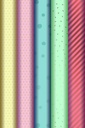 Inpakpapier Stewo Fresh Patterns 200x70cm assorti