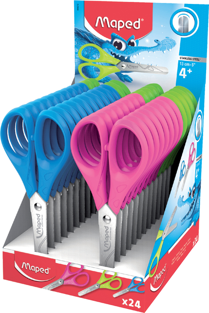 Kinderschaar Maped Essentials 13cm rechtshandig assorti