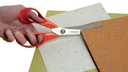 Schaar Fiskars Classic universeel 21cm links rood