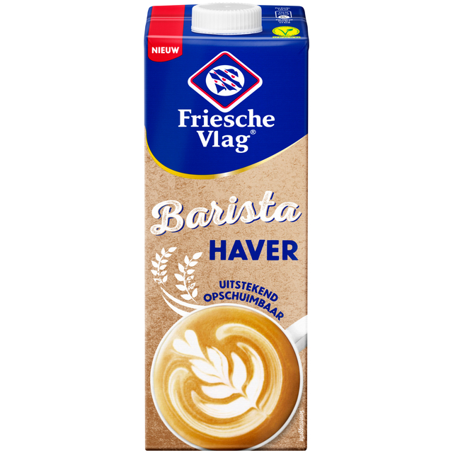 Haverdrank Friesche Vlag Barista pak 1 liter