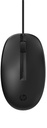 Muis HP 128 laser bedraad zwart