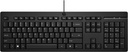 Toetsenbord HP 125 Qwerty zwart