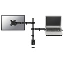 Monitorarm met laptopstandaard Neomounts FPMA-D550NOTEBOOK zwart