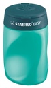 Puntenslijper STABILO Easy 4502 3 in 1 rechtshandig petrol