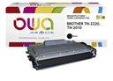 Toner OWA alternatief tbv Brother TN-2220BK zwart