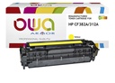 Tonercartridge OWA alternatief tbv HP CF382A geel