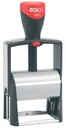 Tekststempel Colop Heavy Duty 2600 Classic Line personaliseerbaar rood