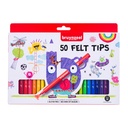 Viltstift Bruynzeel Kids set à 50 kleuren