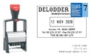 Woord-datumstempel Colop Heavy Duty 2660 Classic Line personaliseerbaar