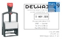 Woord-datumstempel Colop Heavy Duty 2860 Classic Line personaliseerbaar