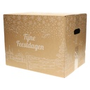Kerstdoos IEZZY bedrukt Holland-5 490x390x250mm wit