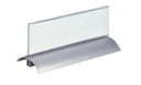 Tafelnaambord Durable Presenter De Luxe 61x210mm 2 stuks