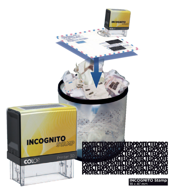 Tekststempel Colop Printer 30 incognito