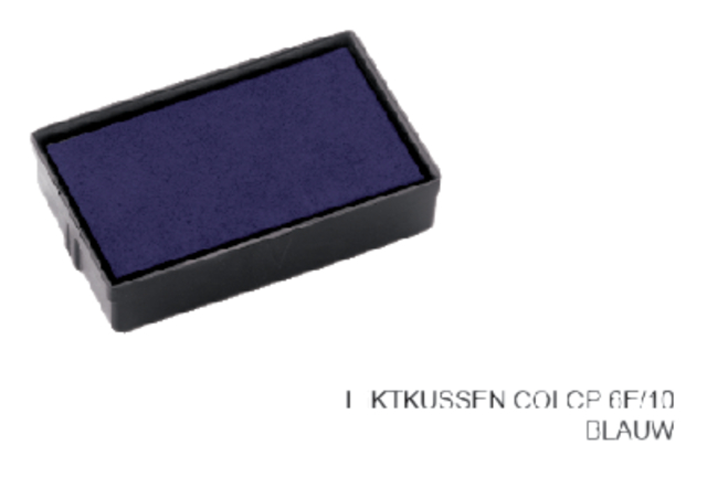 Stempelkussen Colop E/10 blauw