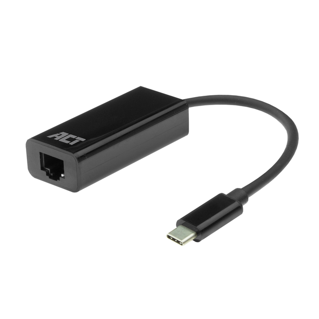 Adapter ACT USB-C naar Gigabit Ethernet 0.15 meter