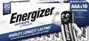 Batterij Energizer Ultimate Lithium 10x AAA