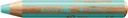 Kleurpotloden STABILO 880 woody 3 in 1 multitalent pastel blauw