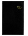 Agenda 2026 Brepols Saturnus Luxe 1dag/1pagina zwart