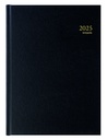 Agenda 2026 Brepols Bremax Santex A4 1dag/2pagina's 8 kolommen zwart