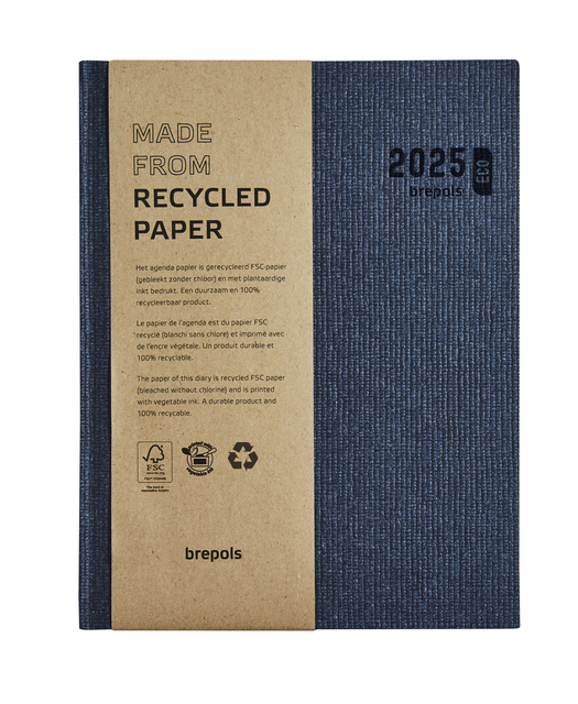Agenda 2025 Brepols Ecotiming Kazar 7dagen/2pagina's assorti