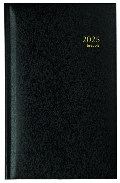 Agenda 2026 Brepols Interplan Lima 7dagen/2pagina's zwart
