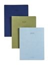 Agenda 2027 Brepols Timing Colora 7dagen/2pag taupe, roze, donkerblauw