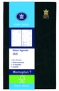 Agenda 2027 Ryam Memoplan 7 Suprema 7dagen/2pagina's zwart