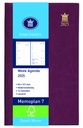 Agenda 2027 Ryam Memoplan 7 Suprema 7dagen/2pagina's bordeaux