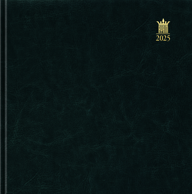 Agenda 2026 Ryam Carré Mundior 7dagen/2pagina's zwart