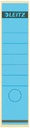 Rugetiket Leitz breed/lang 62x285mm zelfklevend blauw 10 stuks