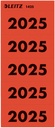 Rugetiket Leitz 2025 rood 100 stuks