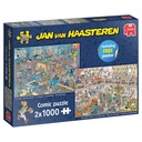 Puzzel Jan van Haasteren De Bouwmarkt en De Verbouwing  2x1000 stukjes