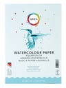 Aquarelblok Qrea A5 20vel 200gr gelijmd