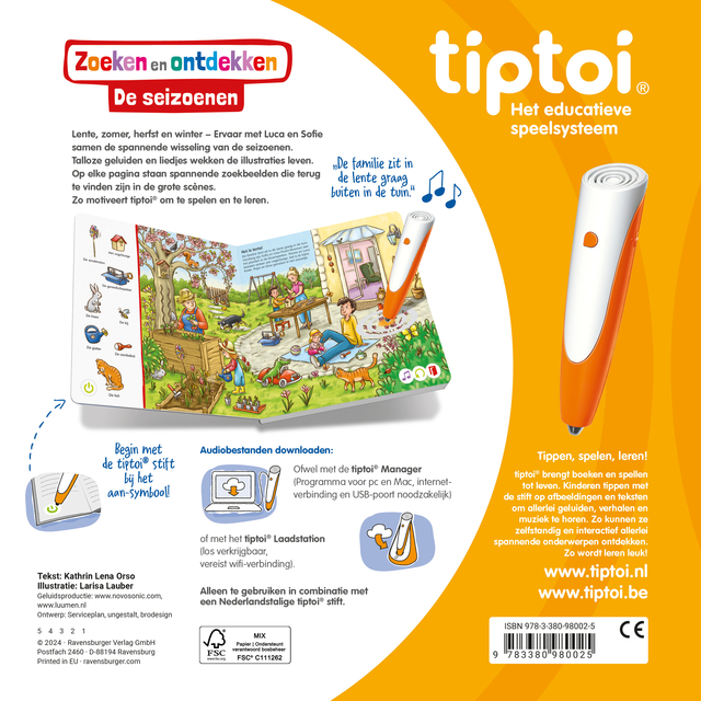 tiptoi® Zoeken en ontdekken De seizoenen