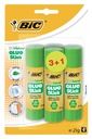 Lijmstift Bic Ecolutions 21gr blister à 3+1 gratis