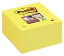 Memoblok Post-it 2028 Super Sticky 76x76mm kubus geel