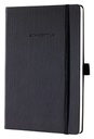 Notitieboek Sigel Conceptum Pure A6 194blz 80gr lijn zwart