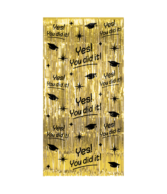 Classy Party Curtain - You did it
