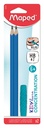 Grafietpotlood Maped Kidy Learn met kauwtopper set à 2 stuks blauw