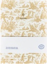 Notitieboek A5 Toile de Jouy ecru AJ lijn