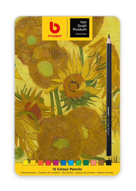 Kleurpotlood Bruynzeel x Van Gogh Museum set à 12 kleuren assorti