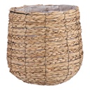 Plantenmand Mica Avalon zeegras rond 31x30cm lichtbruin