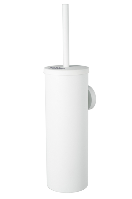 Toiletborstelset Satino metaal wit 332140