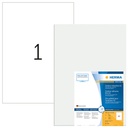 Etiket HERMA 9542 A3 297x420mm weerbestendig rekbaar wit 10 etiketten